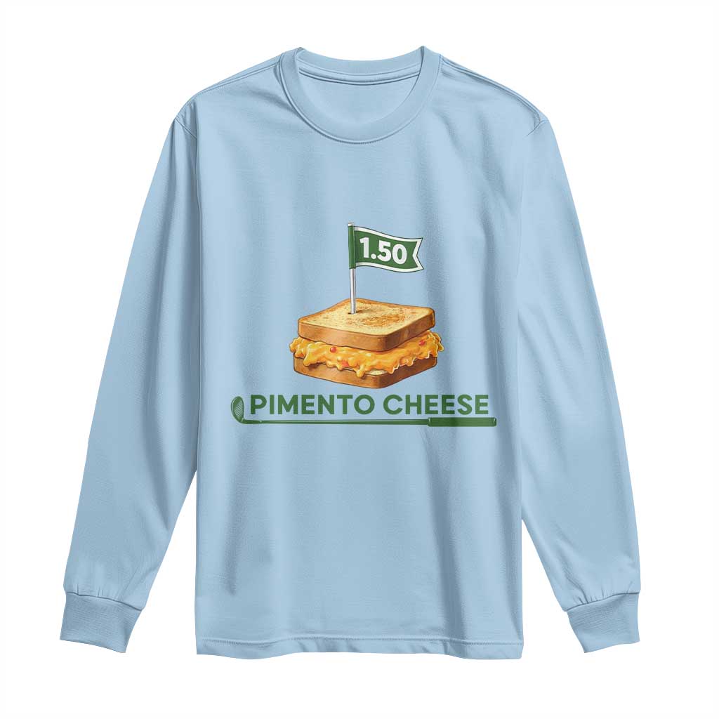 Legendary Pimento Cheese Sandwich Golf Snack Long Sleeve Shirt Funny Georgia Southern Golfing Traditions Fan Humor