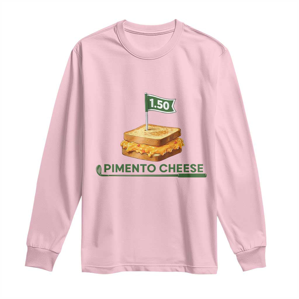Legendary Pimento Cheese Sandwich Golf Snack Long Sleeve Shirt Funny Georgia Southern Golfing Traditions Fan Humor