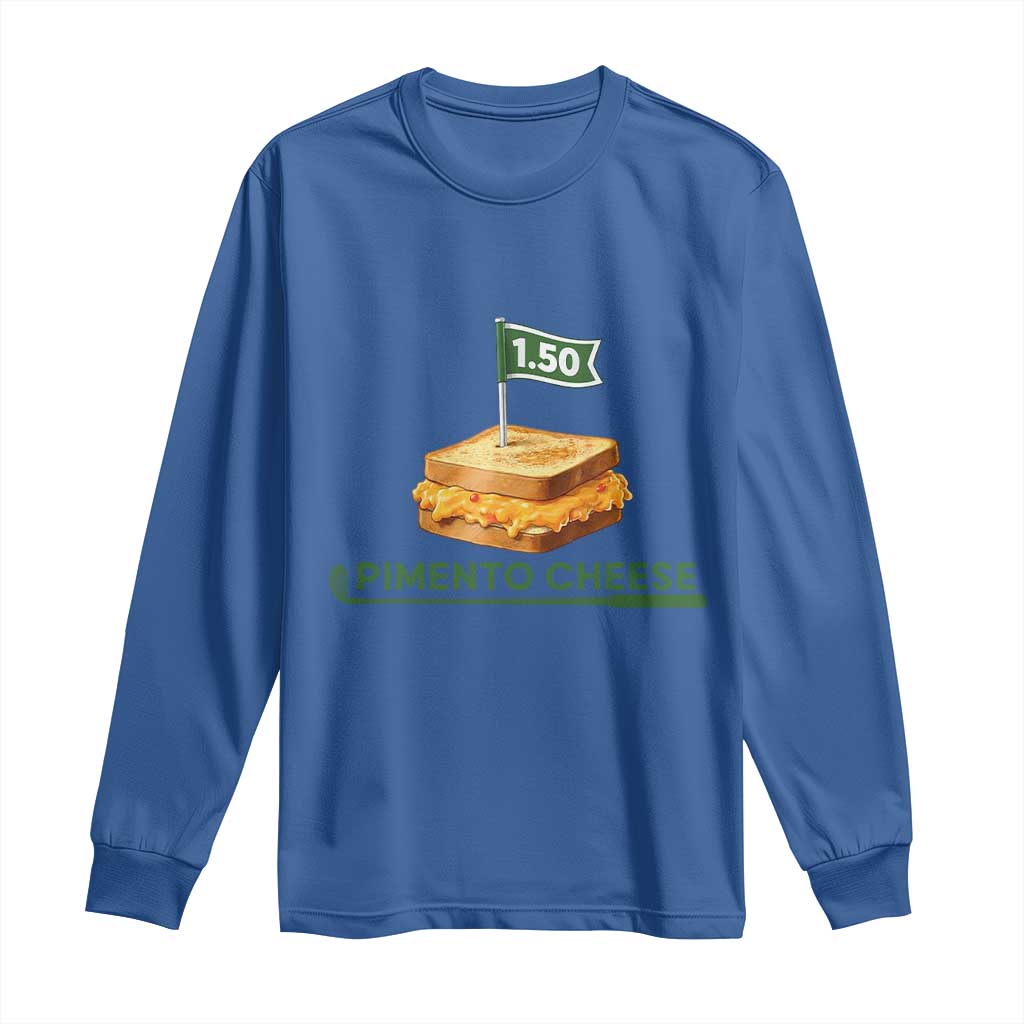 Legendary Pimento Cheese Sandwich Golf Snack Long Sleeve Shirt Funny Georgia Southern Golfing Traditions Fan Humor