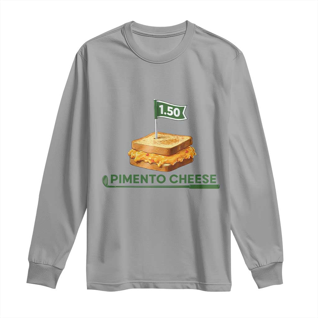 Legendary Pimento Cheese Sandwich Golf Snack Long Sleeve Shirt Funny Georgia Southern Golfing Traditions Fan Humor