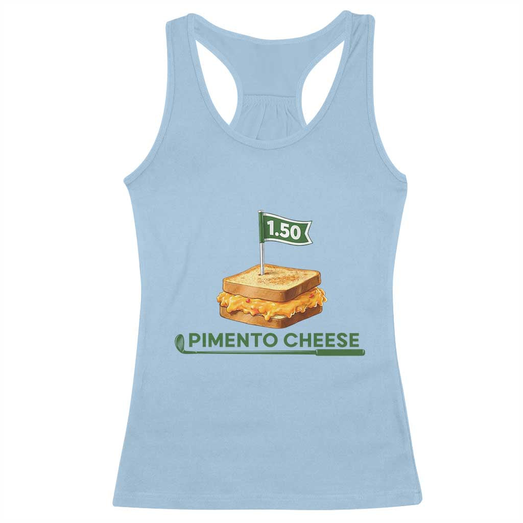 Legendary Pimento Cheese Sandwich Golf Snack Racerback Tank Top Funny Georgia Southern Golfing Traditions Fan Humor