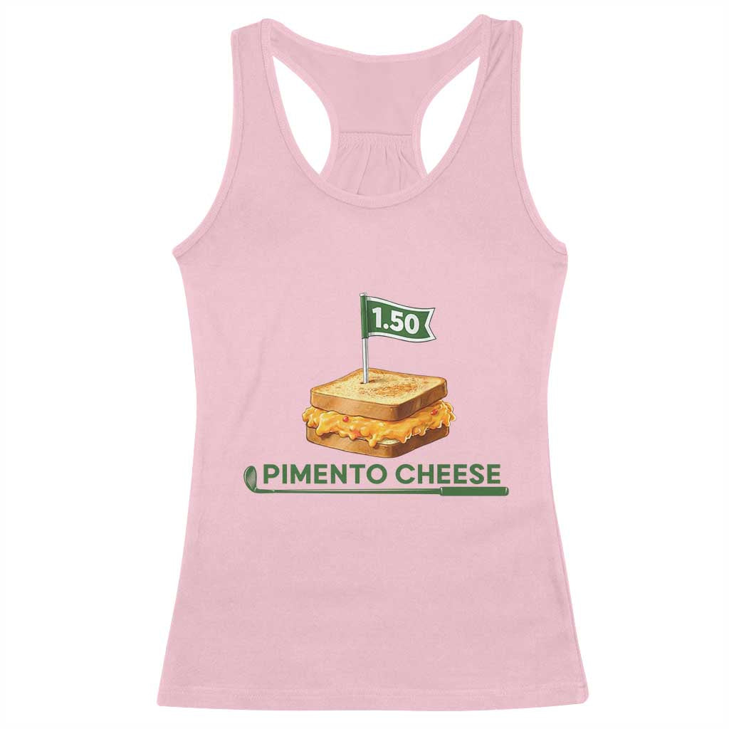 Legendary Pimento Cheese Sandwich Golf Snack Racerback Tank Top Funny Georgia Southern Golfing Traditions Fan Humor