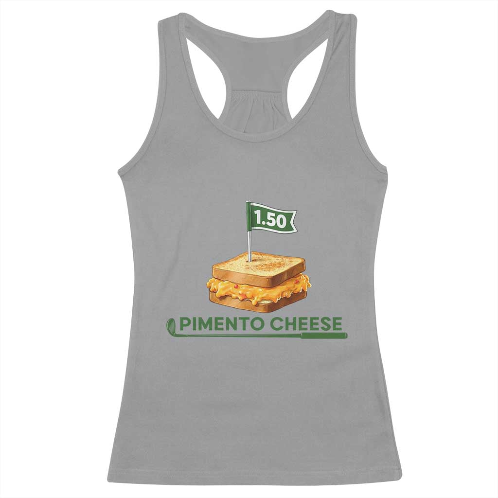 Legendary Pimento Cheese Sandwich Golf Snack Racerback Tank Top Funny Georgia Southern Golfing Traditions Fan Humor