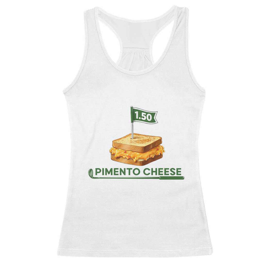 Legendary Pimento Cheese Sandwich Golf Snack Racerback Tank Top Funny Georgia Southern Golfing Traditions Fan Humor