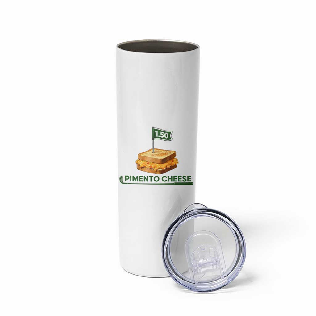 Legendary Pimento Cheese Sandwich Golf Snack Skinny Tumbler Funny Georgia Southern Golfing Traditions Fan Humor
