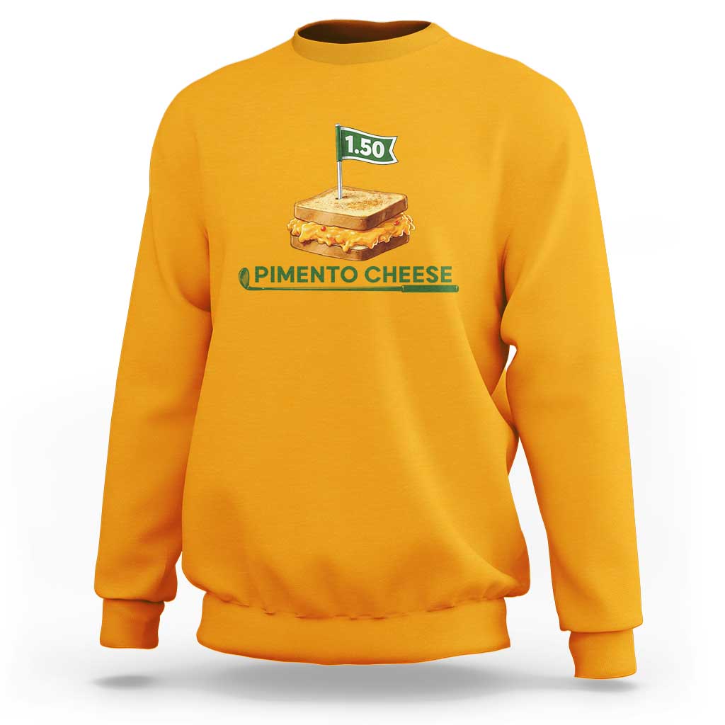 Legendary Pimento Cheese Sandwich Golf Snack Sweatshirt Funny Georgia Southern Golfing Traditions Fan Humor