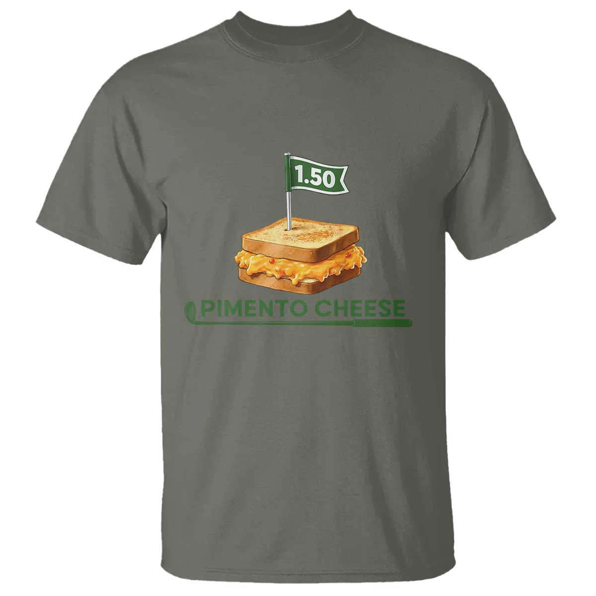 Legendary Pimento Cheese Sandwich Golf Snack T Shirt Funny Georgia Southern Golfing Traditions Fan Humor