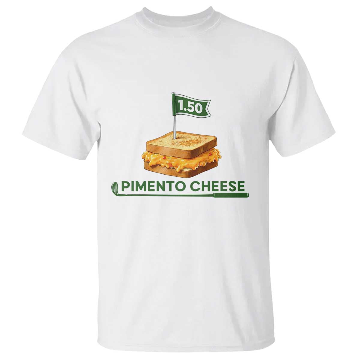 Legendary Pimento Cheese Sandwich Golf Snack T Shirt Funny Georgia Southern Golfing Traditions Fan Humor