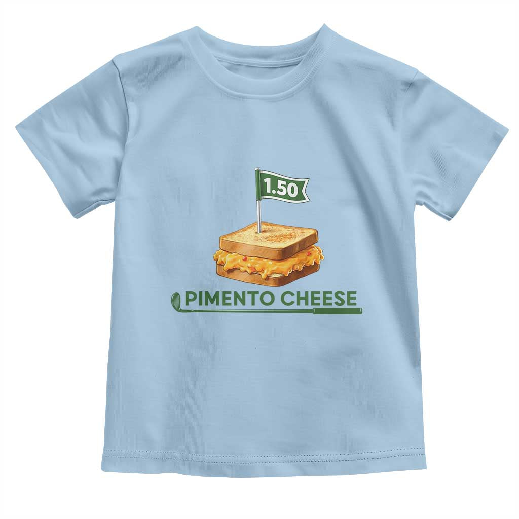 Legendary Pimento Cheese Sandwich Golf Snack Toddler T Shirt Funny Georgia Southern Golfing Traditions Fan Humor