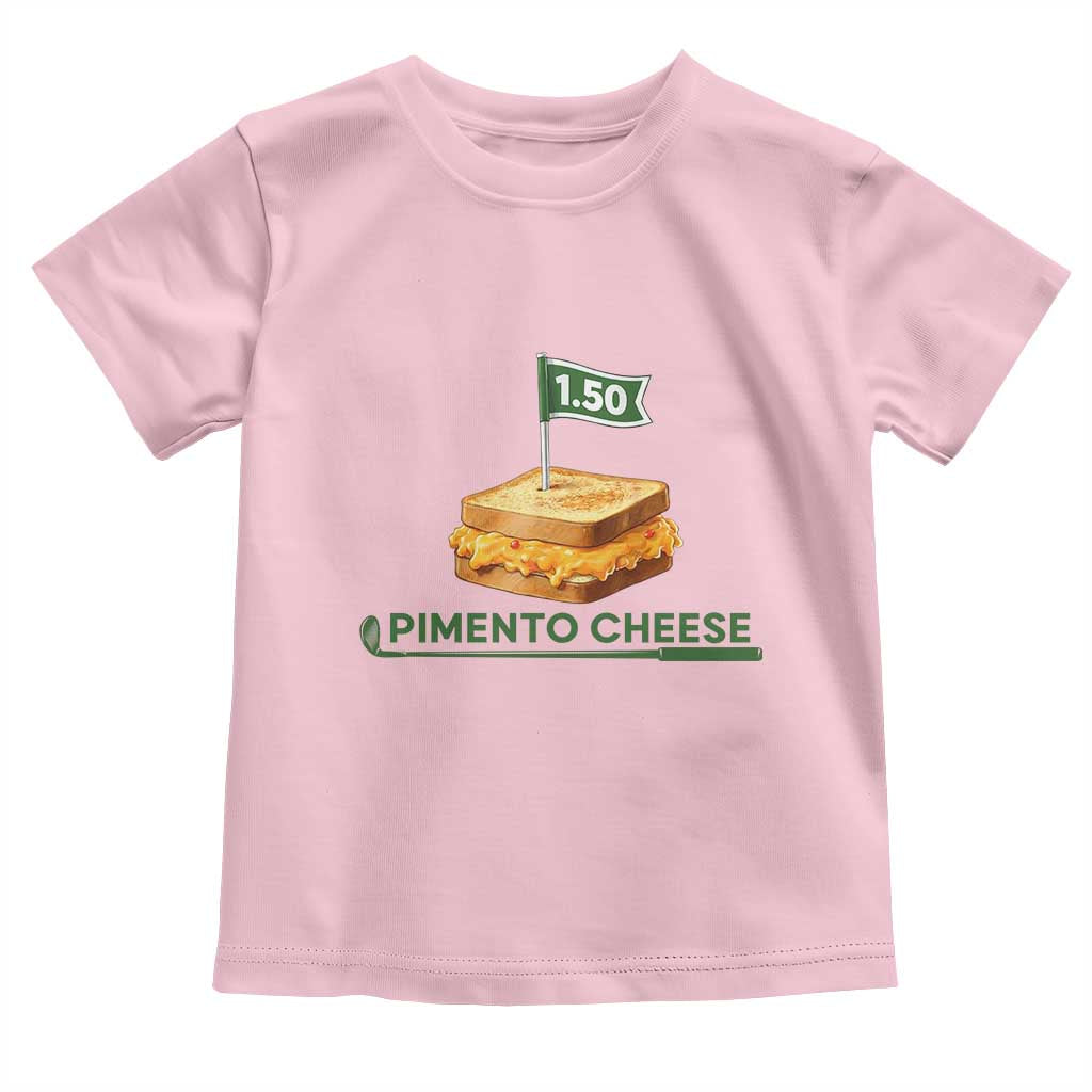Legendary Pimento Cheese Sandwich Golf Snack Toddler T Shirt Funny Georgia Southern Golfing Traditions Fan Humor