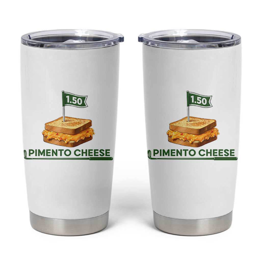 Legendary Pimento Cheese Sandwich Golf Snack Tumbler Cup Funny Georgia Southern Golfing Traditions Fan Humor