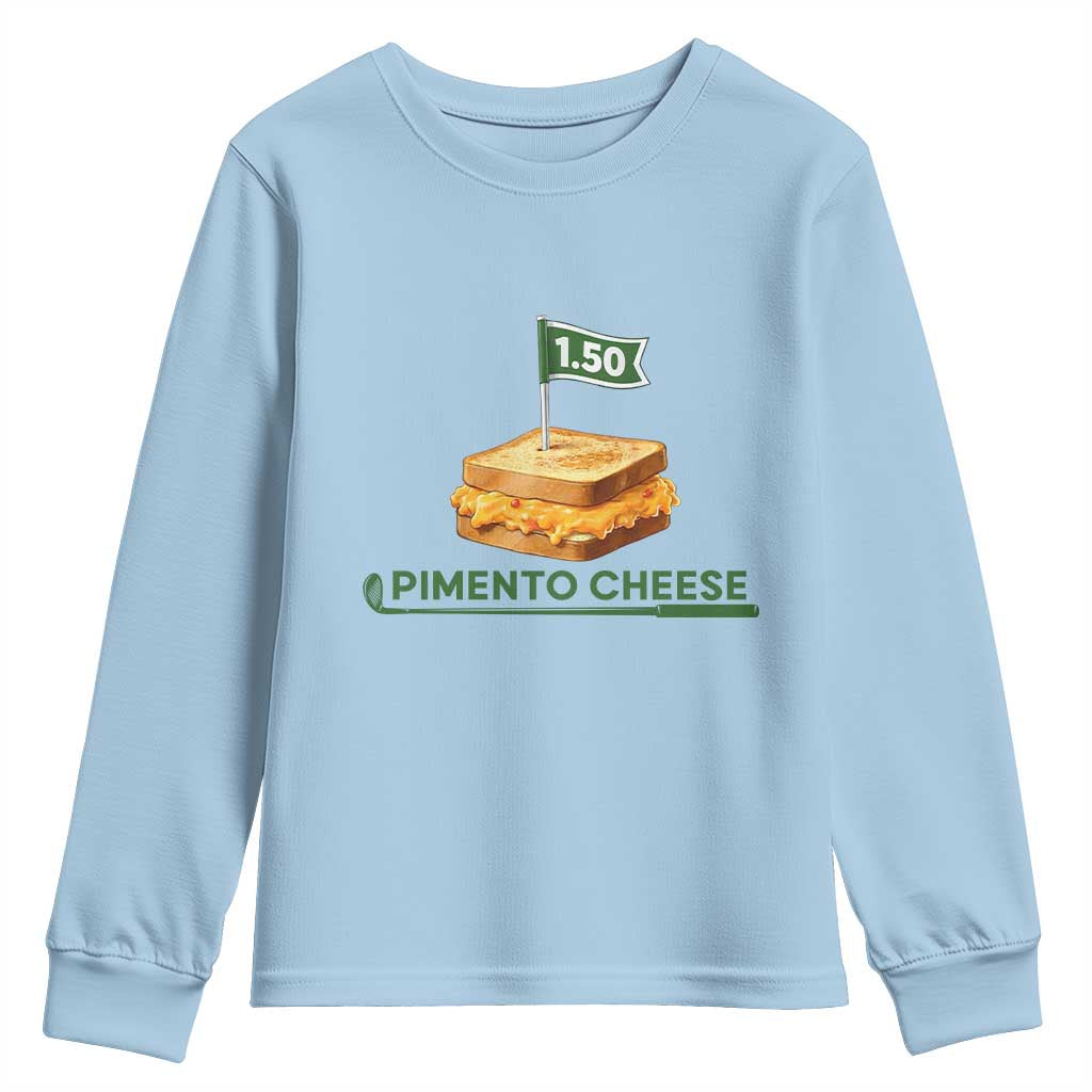Legendary Pimento Cheese Sandwich Golf Snack Youth Sweatshirt Funny Georgia Southern Golfing Traditions Fan Humor