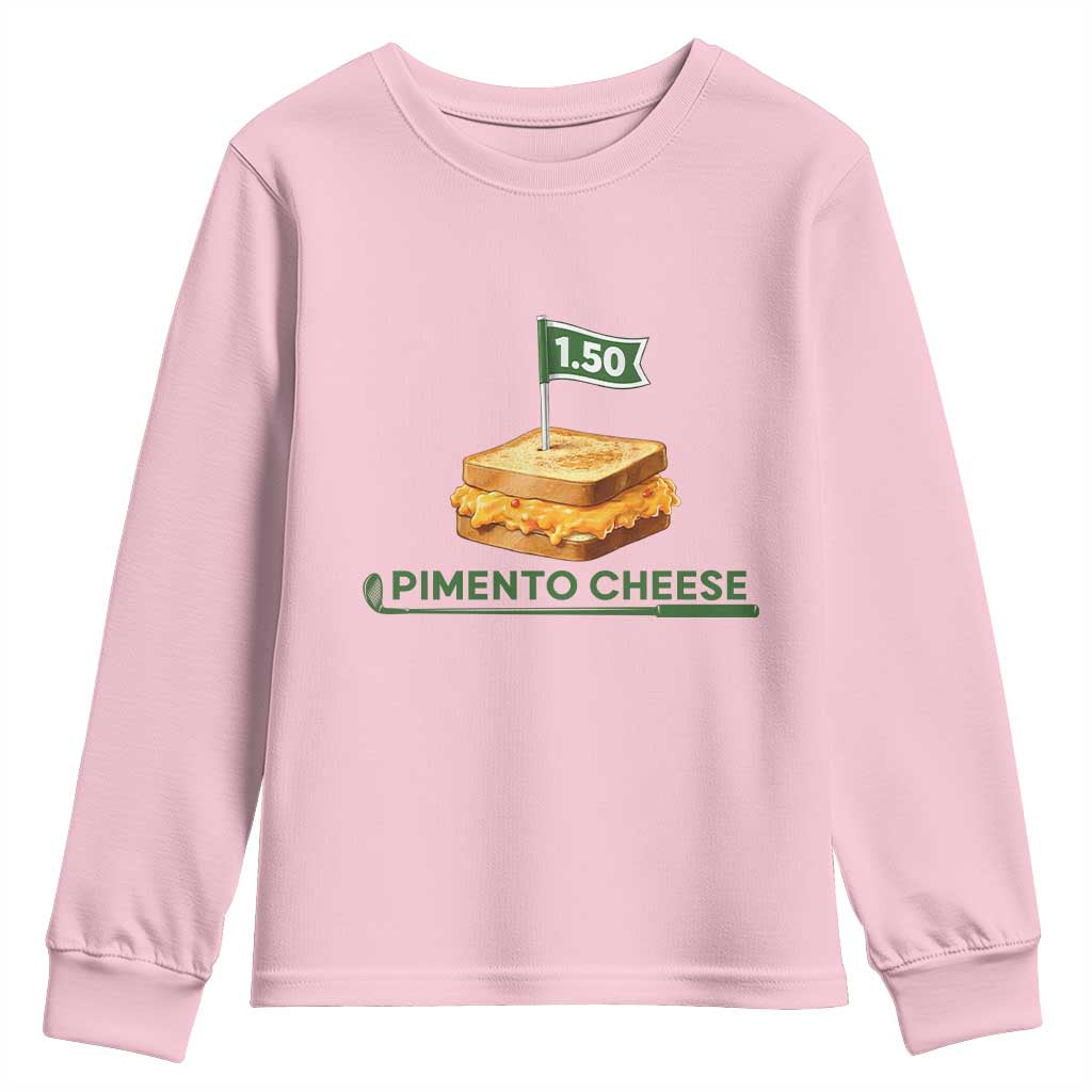 Legendary Pimento Cheese Sandwich Golf Snack Youth Sweatshirt Funny Georgia Southern Golfing Traditions Fan Humor