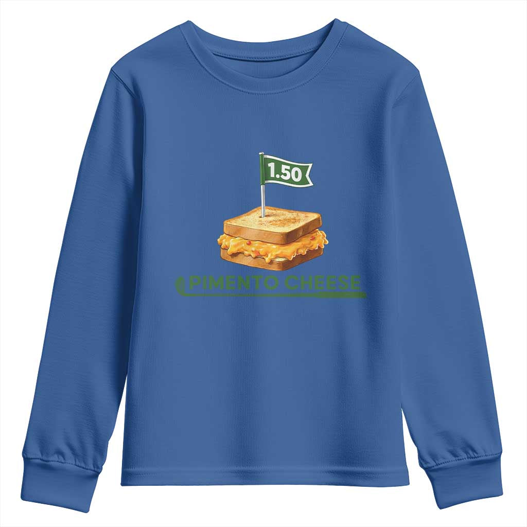 Legendary Pimento Cheese Sandwich Golf Snack Youth Sweatshirt Funny Georgia Southern Golfing Traditions Fan Humor