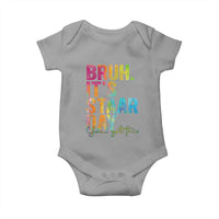 Bruh It's STAAR Day You Got This Baby Onesie Funny Texas Teacher Student Motivation Tie Dye Effect Printing