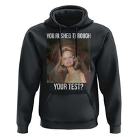 Funny Disheveled Doll Meme Testing Day Hoodie You Rushed Through Your Test Teacher Reaction Humor