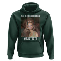 Funny Disheveled Doll Meme Testing Day Hoodie You Rushed Through Your Test Teacher Reaction Humor