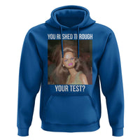 Funny Disheveled Doll Meme Testing Day Hoodie You Rushed Through Your Test Teacher Reaction Humor