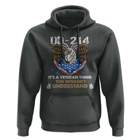 DD-214 Its A Veteran Thing You Wouldnt Understand Hoodie Patriotic American Eagle Military Pride Graphic
