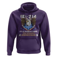 DD-214 Its A Veteran Thing You Wouldnt Understand Hoodie Patriotic American Eagle Military Pride Graphic