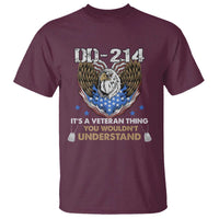 DD-214 Its A Veteran Thing You Wouldnt Understand T Shirt Patriotic American Eagle Military Pride Graphic