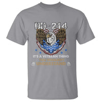 DD-214 Its A Veteran Thing You Wouldnt Understand T Shirt Patriotic American Eagle Military Pride Graphic