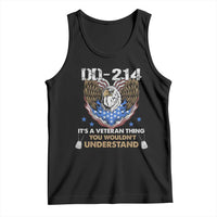 DD-214 Its A Veteran Thing You Wouldnt Understand Tank Top Patriotic American Eagle Military Pride Graphic