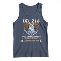 DD-214 Its A Veteran Thing You Wouldnt Understand Tank Top Patriotic American Eagle Military Pride Graphic