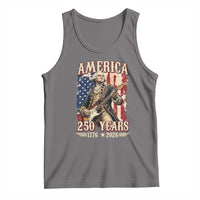 America 250 Years George Washington Rock Star Tank Top Funny Electric Guitar Player Vintage American Flag 1776 to 2026 Semiquincentennial