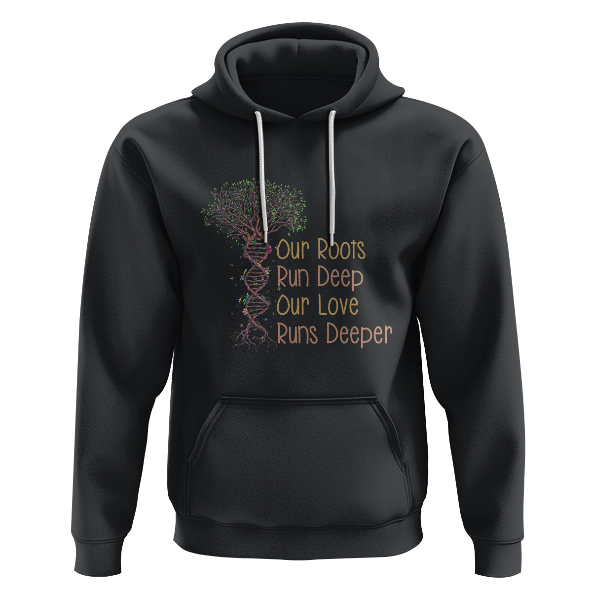 Family Reunion Hoodie Our Root Run Deep Our Love Runs Deeper - Wonder Print Shop
