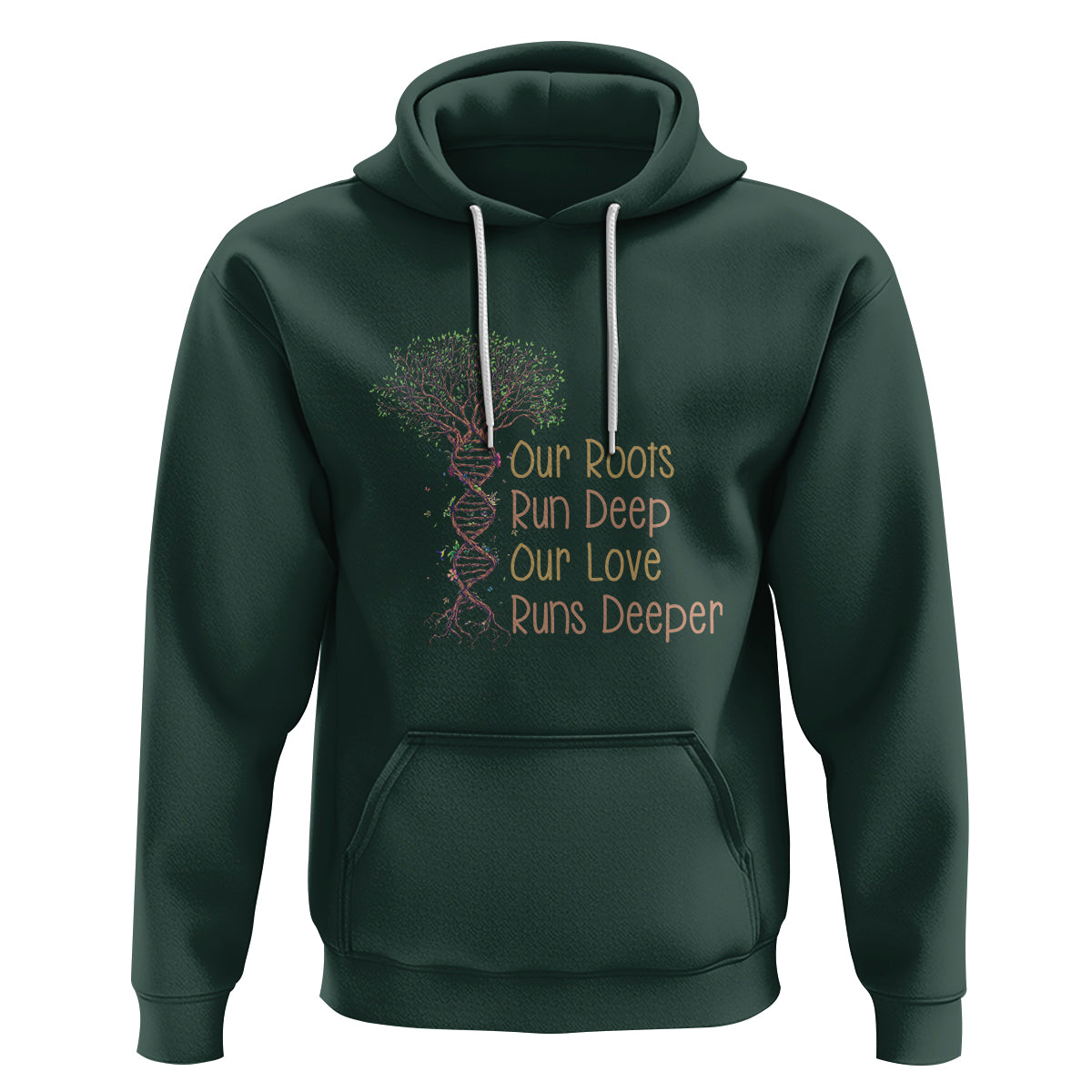 Family Reunion Hoodie Our Root Run Deep Our Love Runs Deeper - Wonder Print Shop
