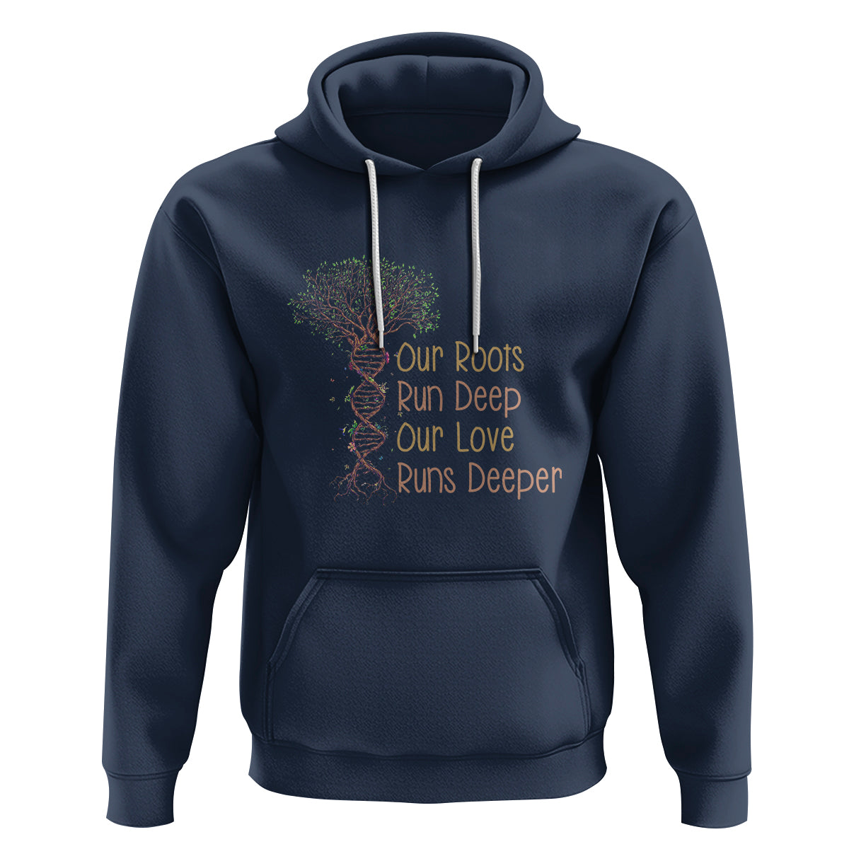 Family Reunion Hoodie Our Root Run Deep Our Love Runs Deeper - Wonder Print Shop