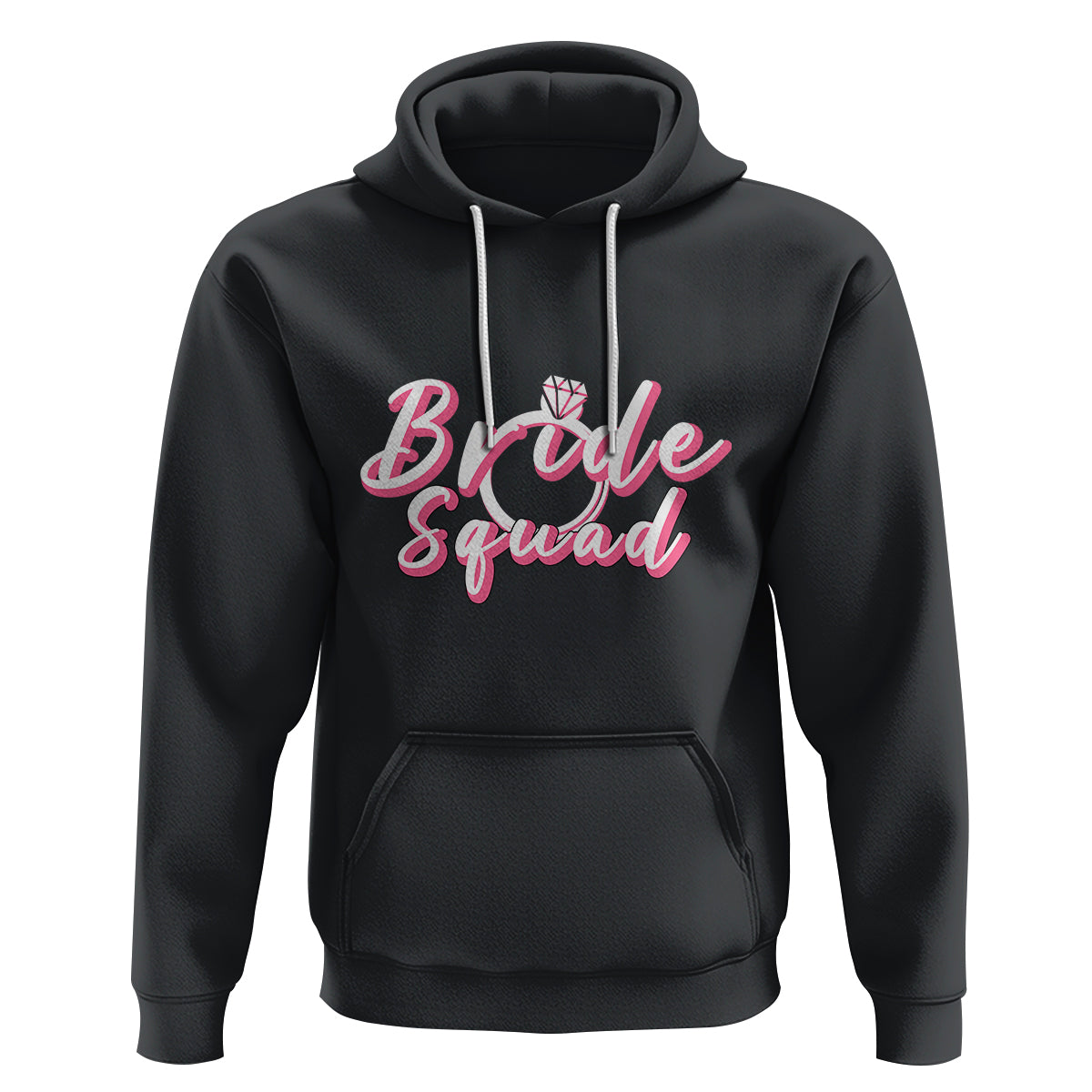 Bachelor Party Hoodie Bride Squad - Wonder Print Shop