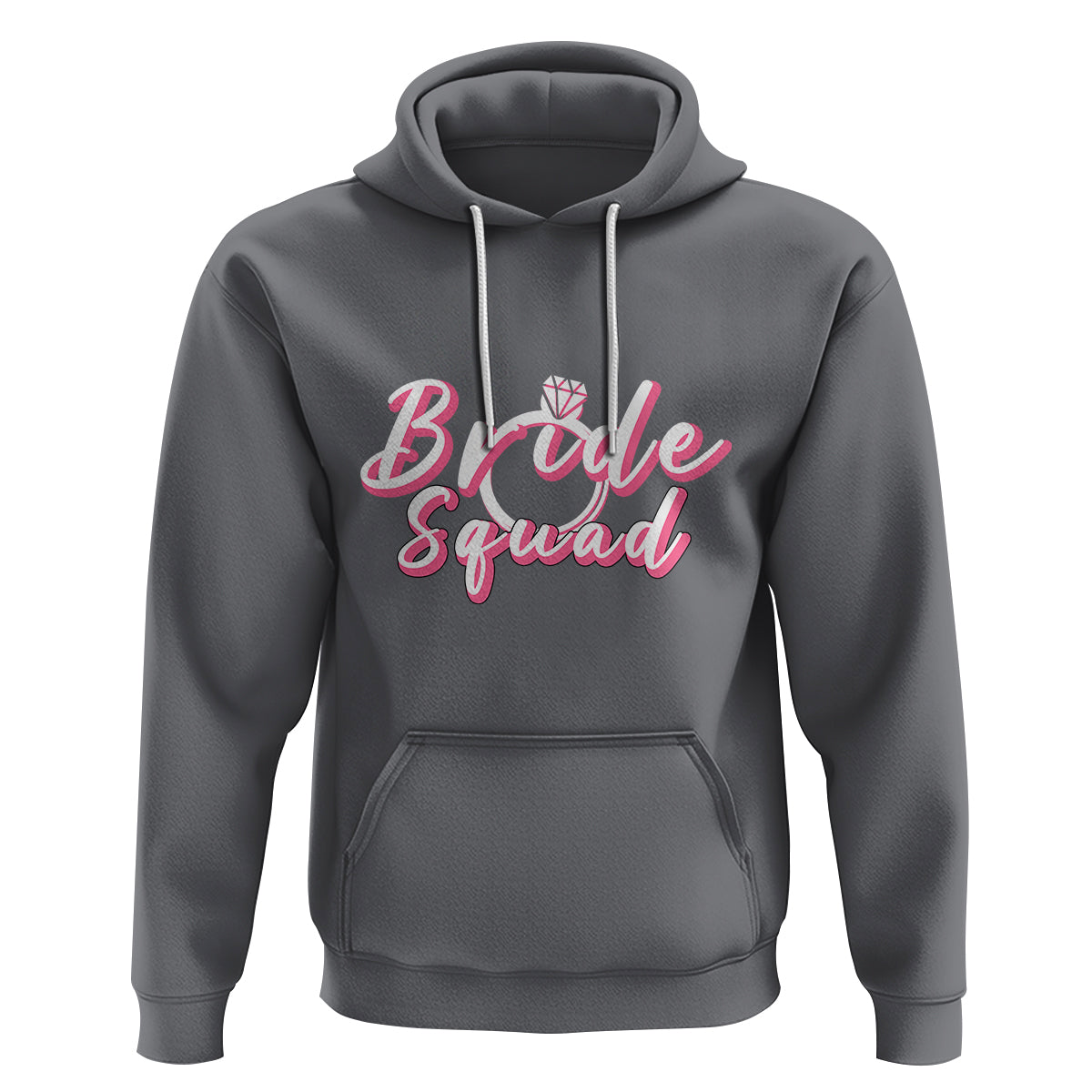 Bachelor Party Hoodie Bride Squad - Wonder Print Shop