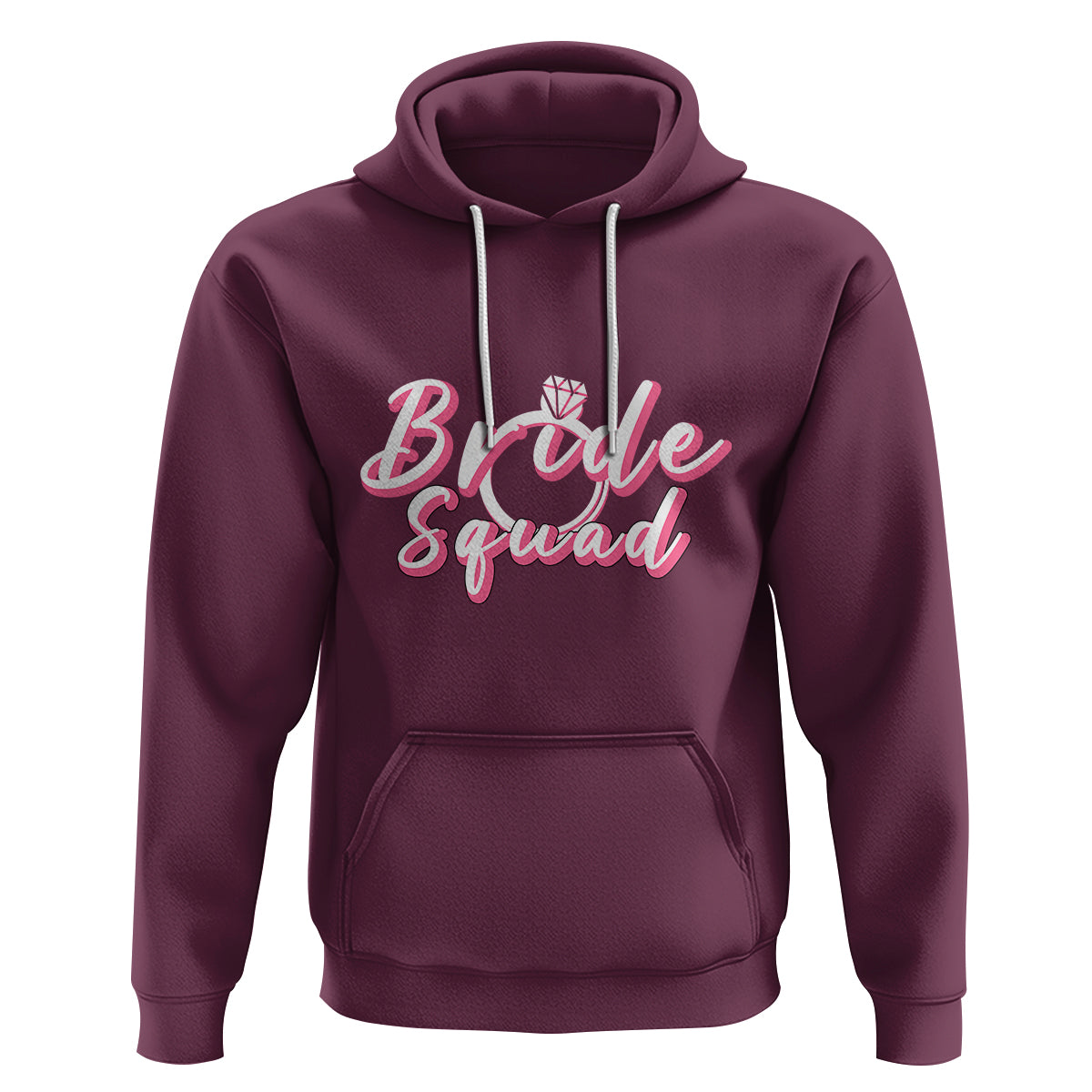 Bachelor Party Hoodie Bride Squad - Wonder Print Shop