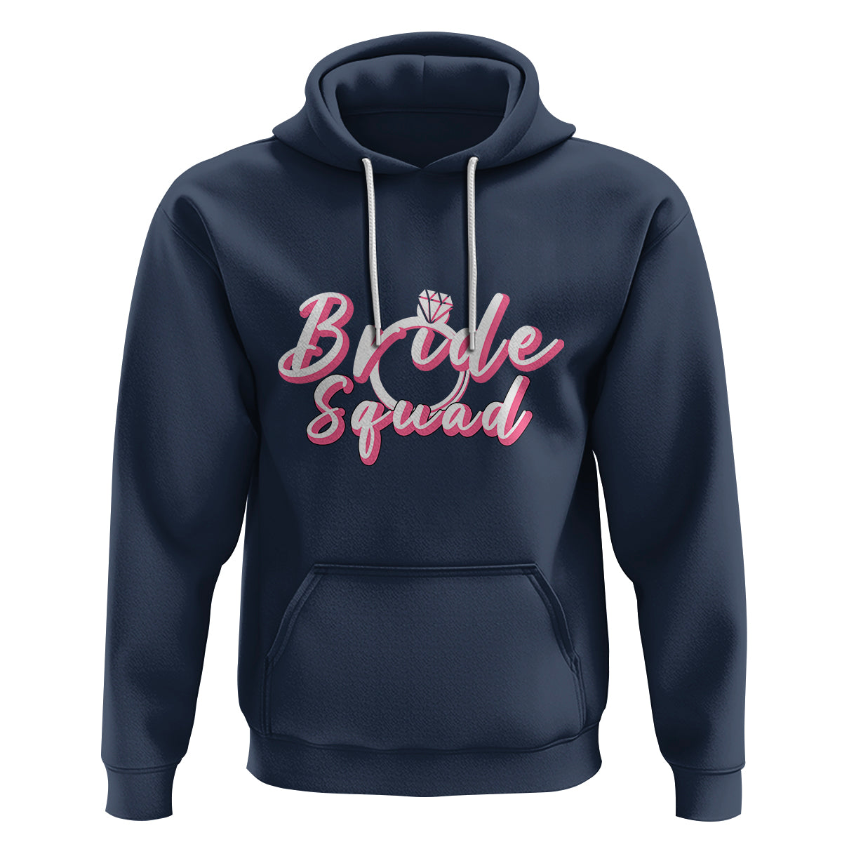 Bachelor Party Hoodie Bride Squad - Wonder Print Shop