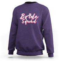Bachelor Party Sweatshirt Bride Squad - Wonder Print Shop