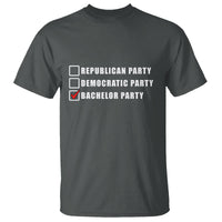 Bachelor Party T Shirt Not Republican Party Or Democratic Party It's Bachelor Party - Wonder Print Shop
