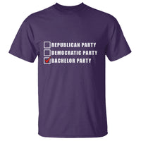 Bachelor Party T Shirt Not Republican Party Or Democratic Party It's Bachelor Party - Wonder Print Shop