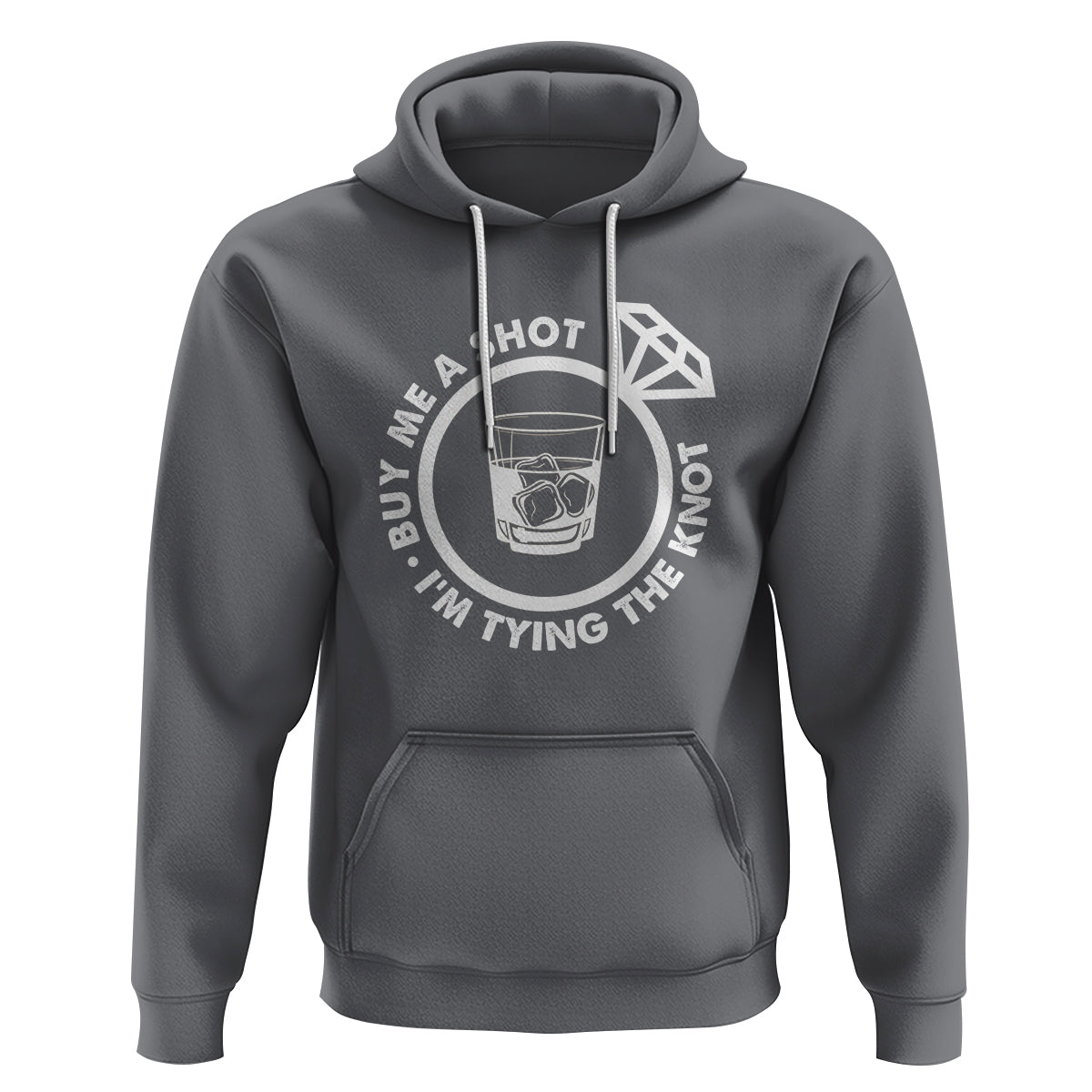 Bachelor Party Hoodie Buy Me A Shot I'm Tying The Knot - Wonder Print Shop