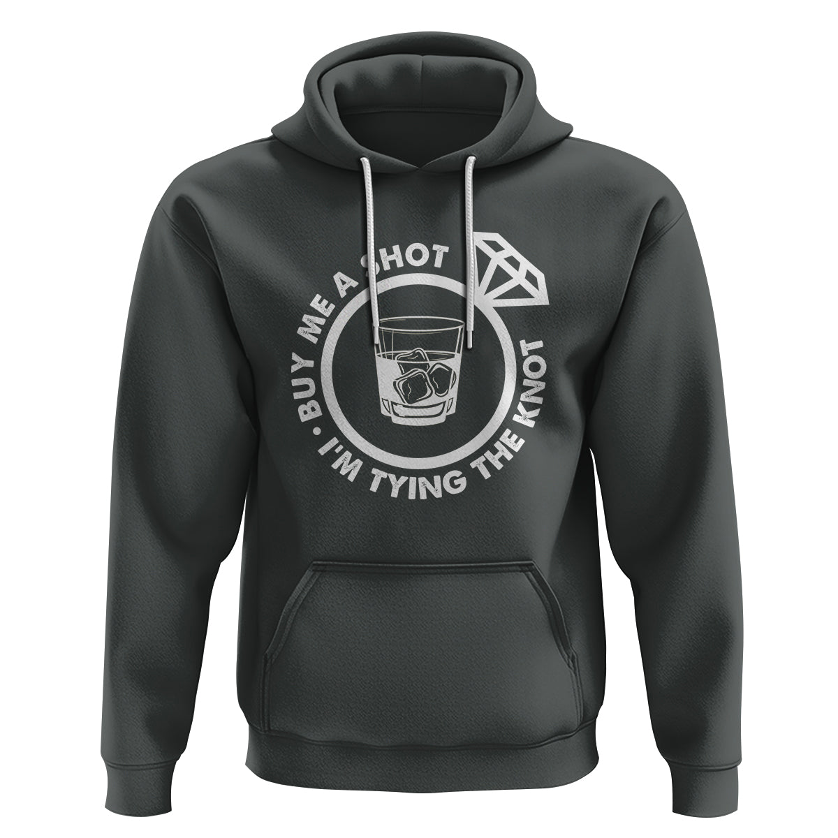 Bachelor Party Hoodie Buy Me A Shot I'm Tying The Knot - Wonder Print Shop
