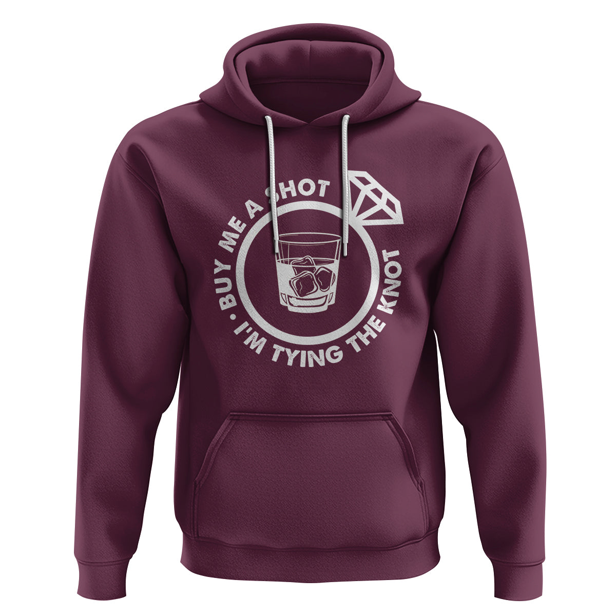 Bachelor Party Hoodie Buy Me A Shot I'm Tying The Knot - Wonder Print Shop