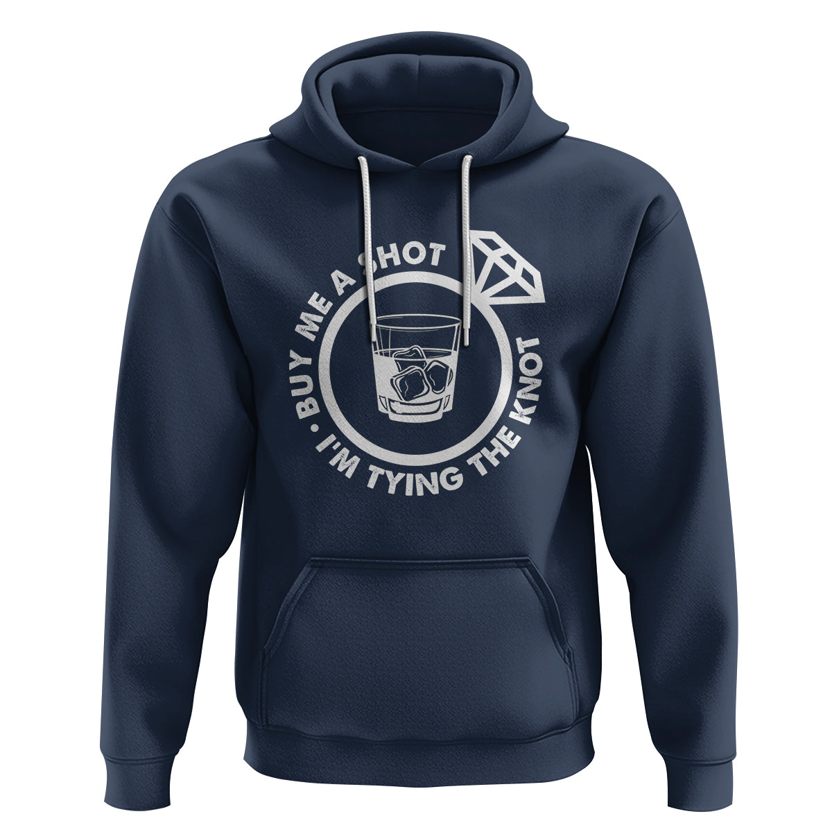 Bachelor Party Hoodie Buy Me A Shot I'm Tying The Knot - Wonder Print Shop