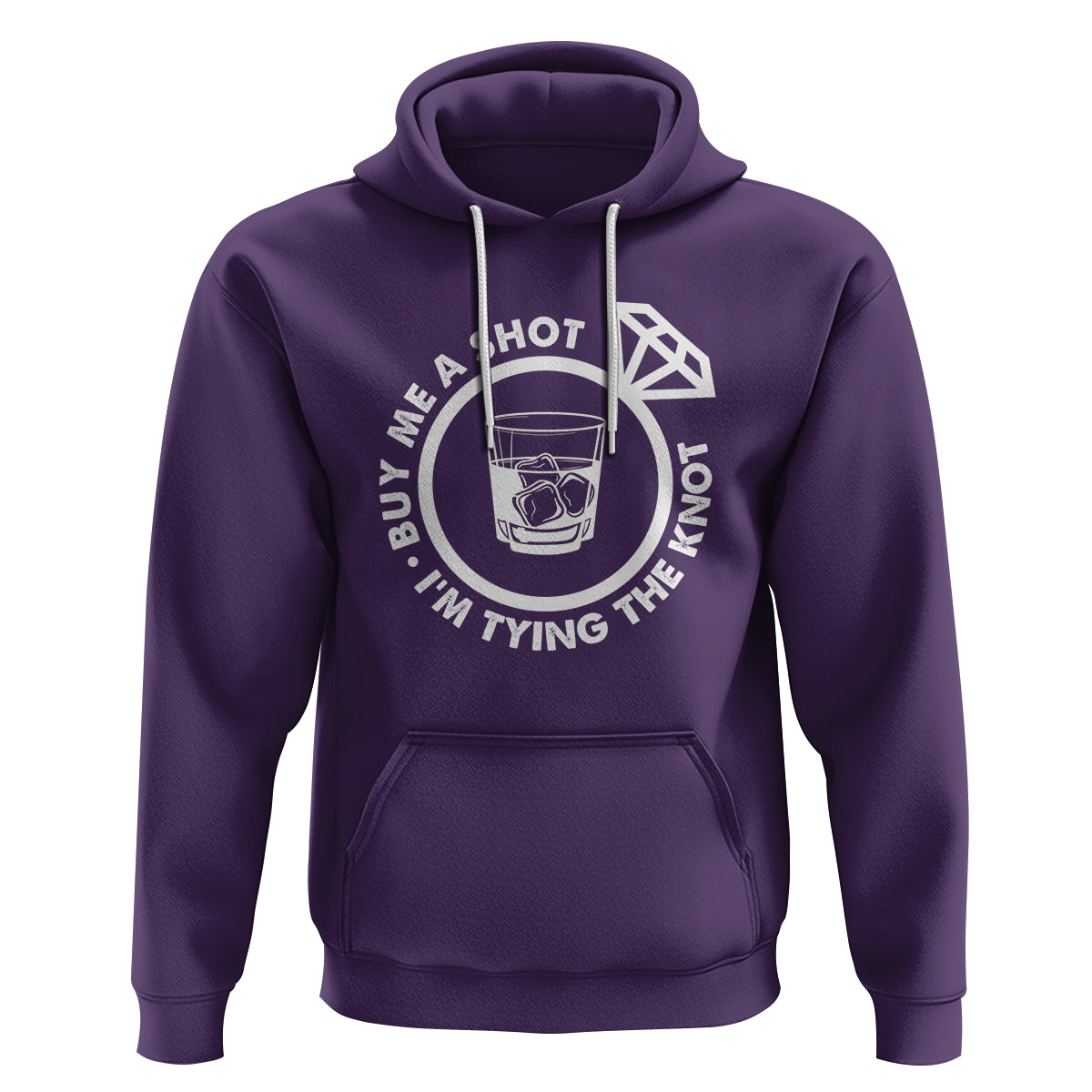 Bachelor Party Hoodie Buy Me A Shot I'm Tying The Knot - Wonder Print Shop