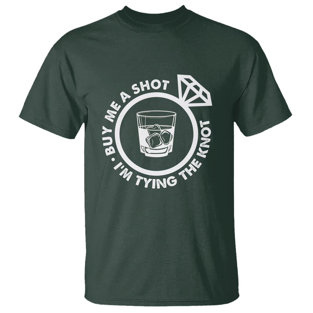 Bachelor Party T Shirt Buy Me A Shot I'm Tying The Knot - Wonder Print Shop