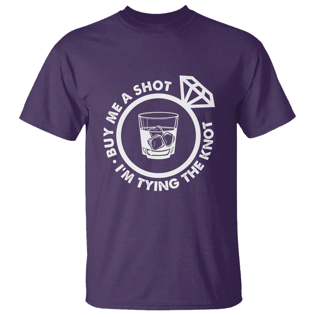 Bachelor Party T Shirt Buy Me A Shot I'm Tying The Knot - Wonder Print Shop