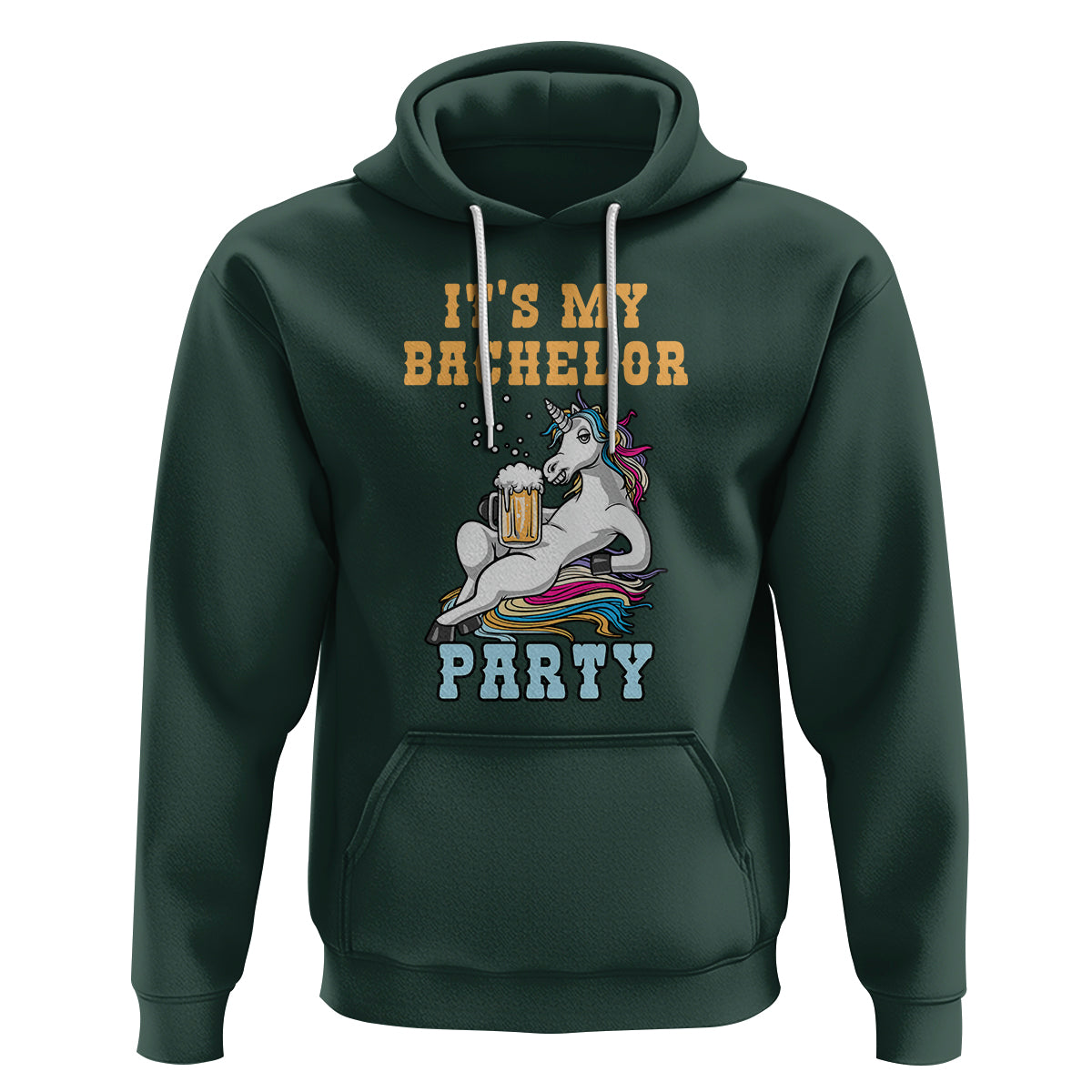 Bachelor Party Hoodie It's My Bachelor Party - Wonder Print Shop