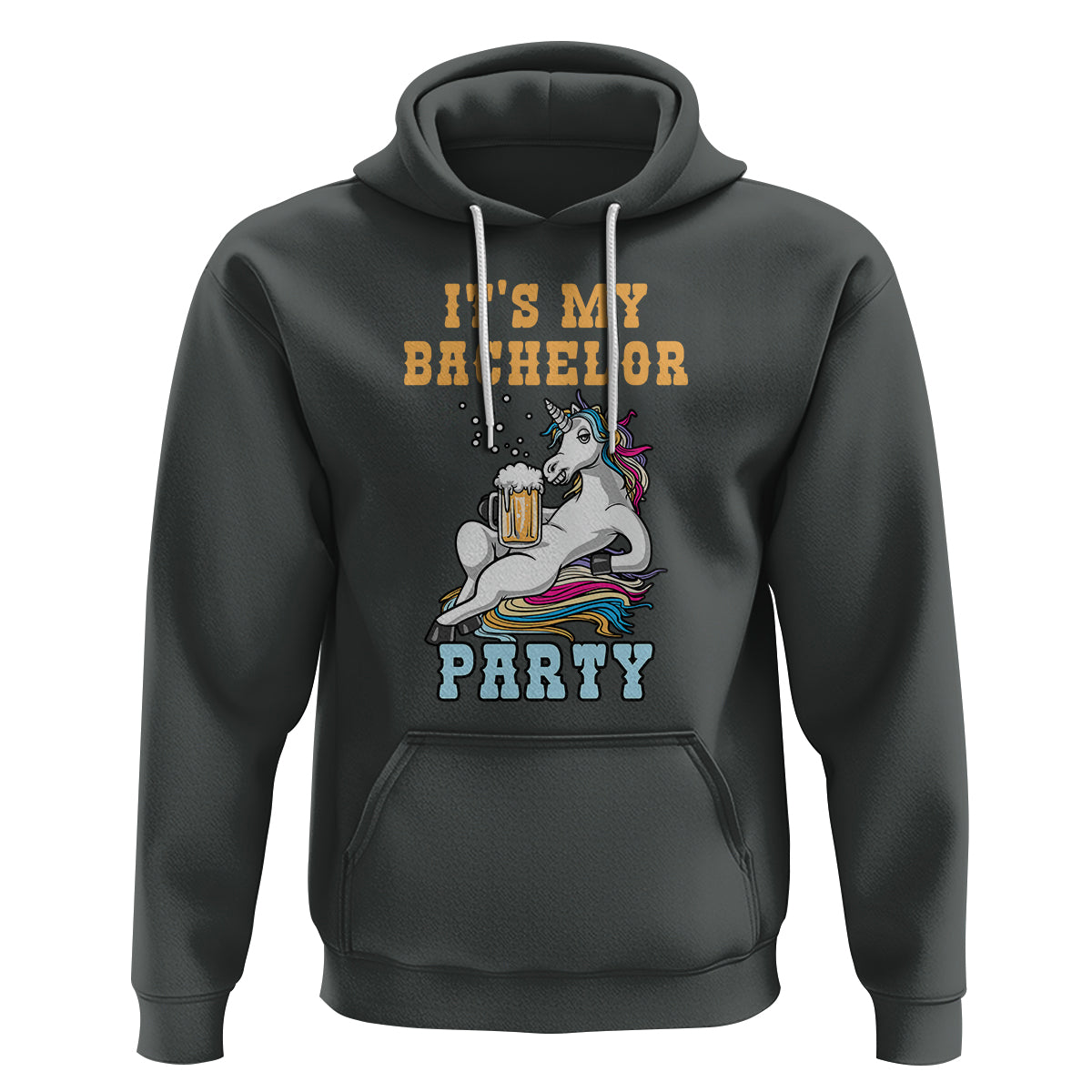 Bachelor Party Hoodie It's My Bachelor Party - Wonder Print Shop