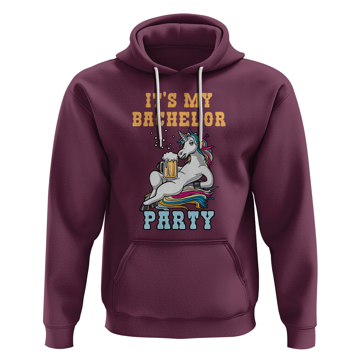 Bachelor Party Hoodie It's My Bachelor Party - Wonder Print Shop