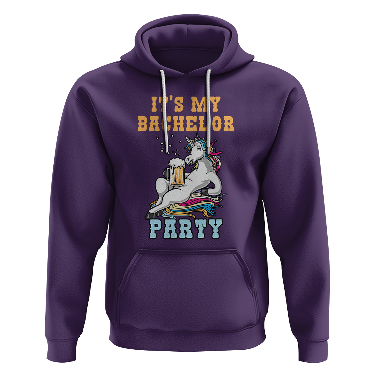 Bachelor Party Hoodie It's My Bachelor Party - Wonder Print Shop